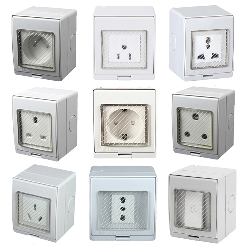 Outdoor Kitchen Power Outlet - Tomada de Parede Universal Impermeável para