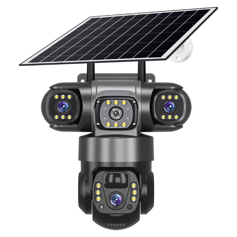 Outdoor Power G Motion - Câmera Solar Externa com 3 Lentes
