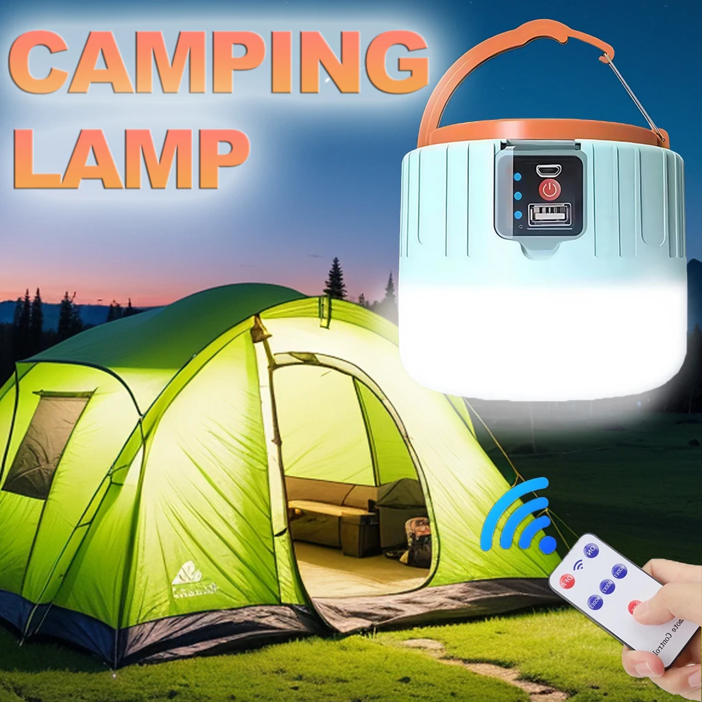 Outdoor Powerbank - Lanterna de acampamento solar recarregável led