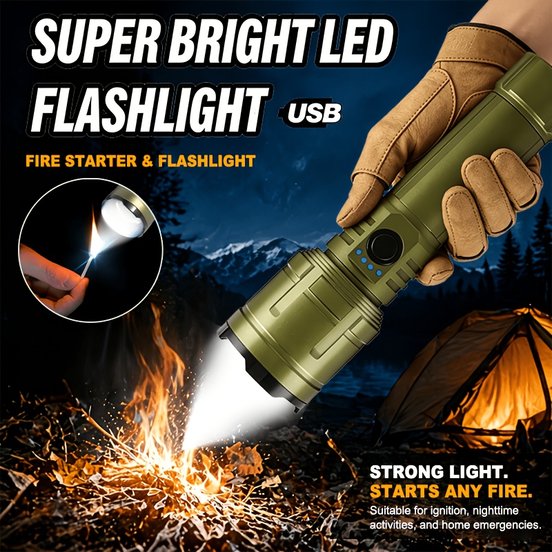 Outdoor Powerbank - Lanterna, Isqueiro e Power Bank em