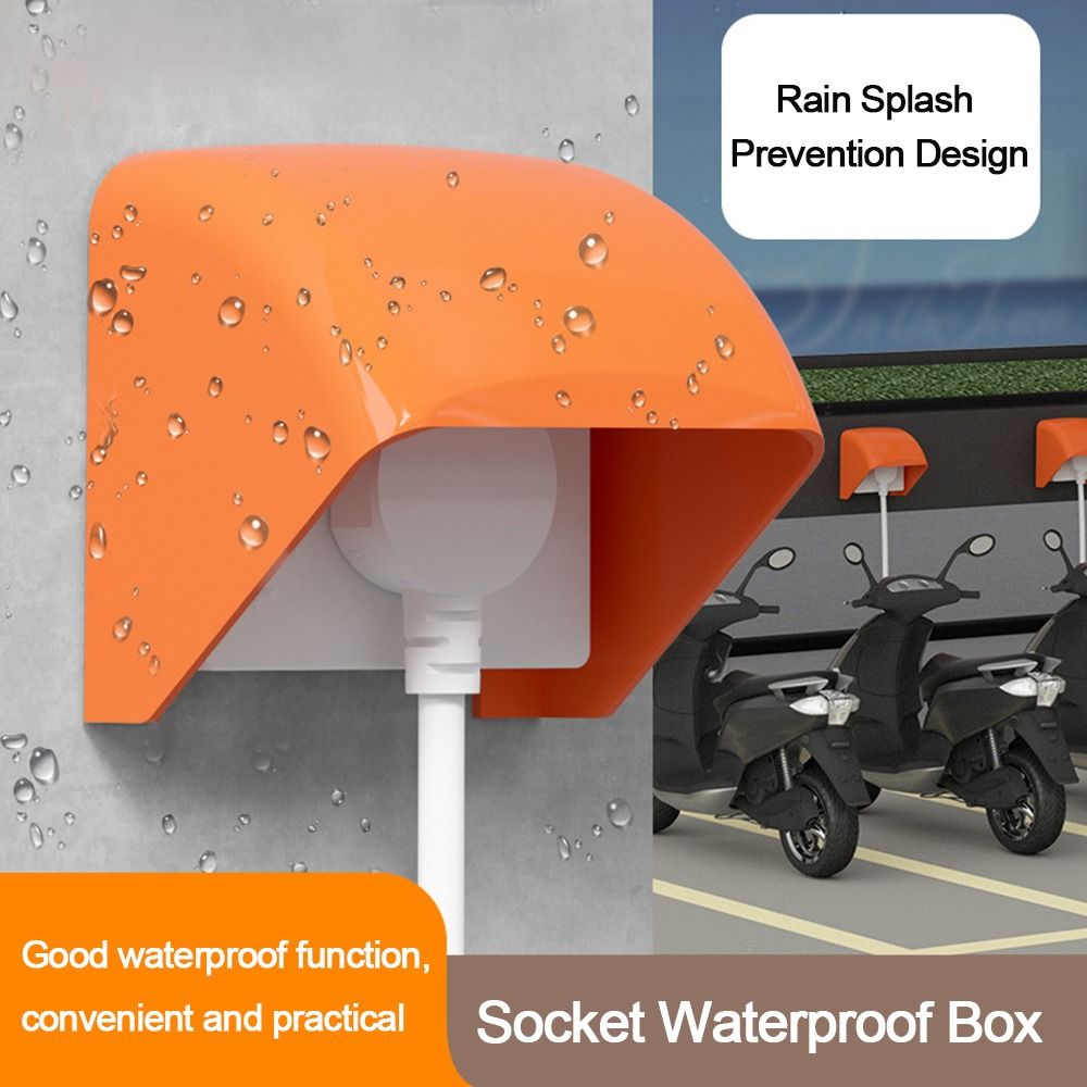 Outdoor Power Box Cover - Capa Protetora para Tomada Externa Tipo