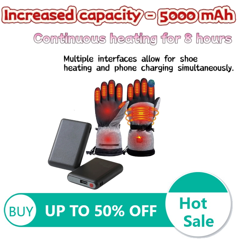 Outdoor Power Pack - Baterias de 5V 5000mAh para Meias