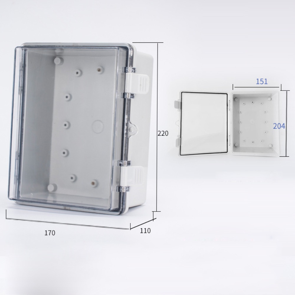 Outdoor Power Box Cover - Gabinete de plástico elétrico selado ao