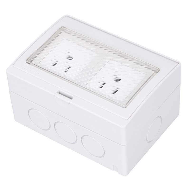 Outdoor Kitchen Power Outlet - Branco eua indústria à prova dwaterproof