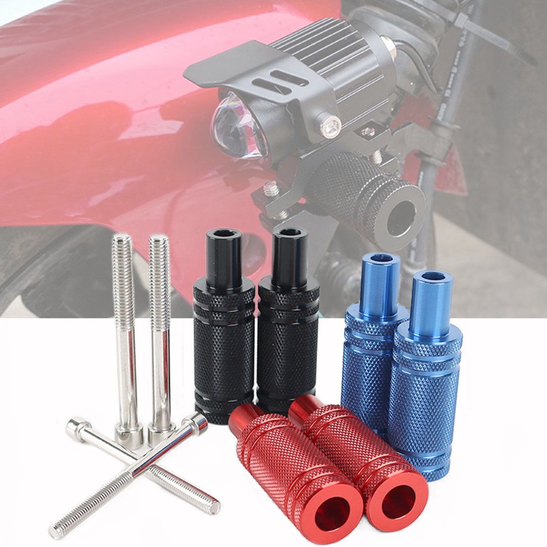 Outdoor Power Xtreme - Suporte Ajustável para Farol de Moto