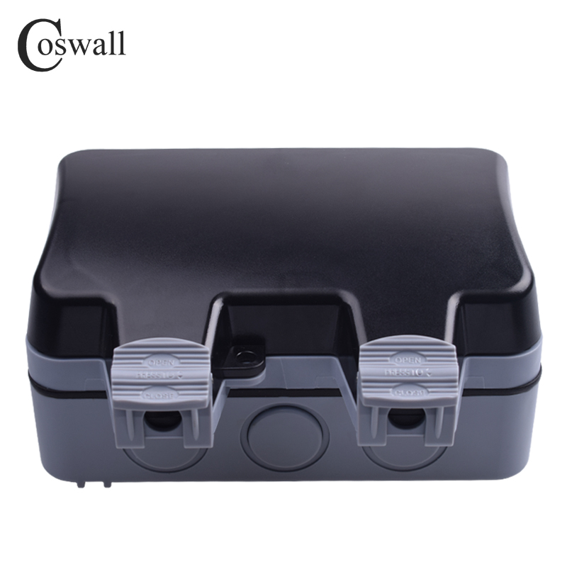 Coswall-tomada de parede resis - Outdoor Power Outlet Weatherproof avaliação e preço