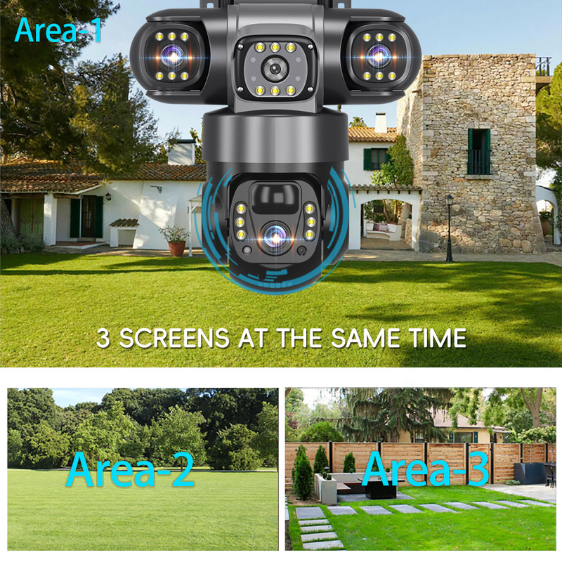 Câmera Solar Externa com 3 Len - Outdoor Power G Motion avaliação e preço