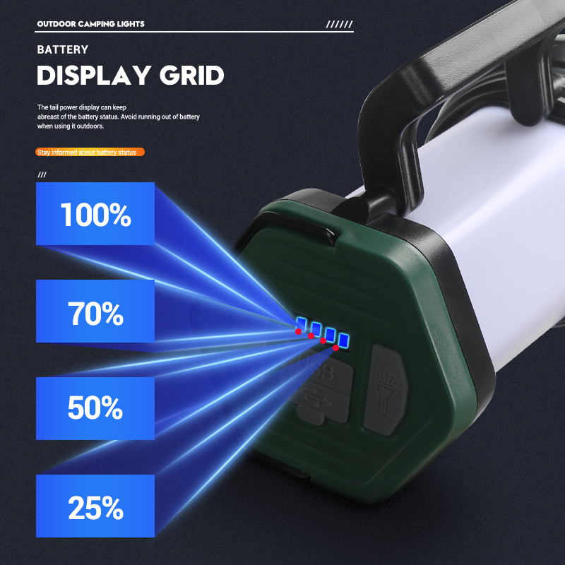 Portátil poderosa lanterna led - Outdoor Powerbank avaliação e preço