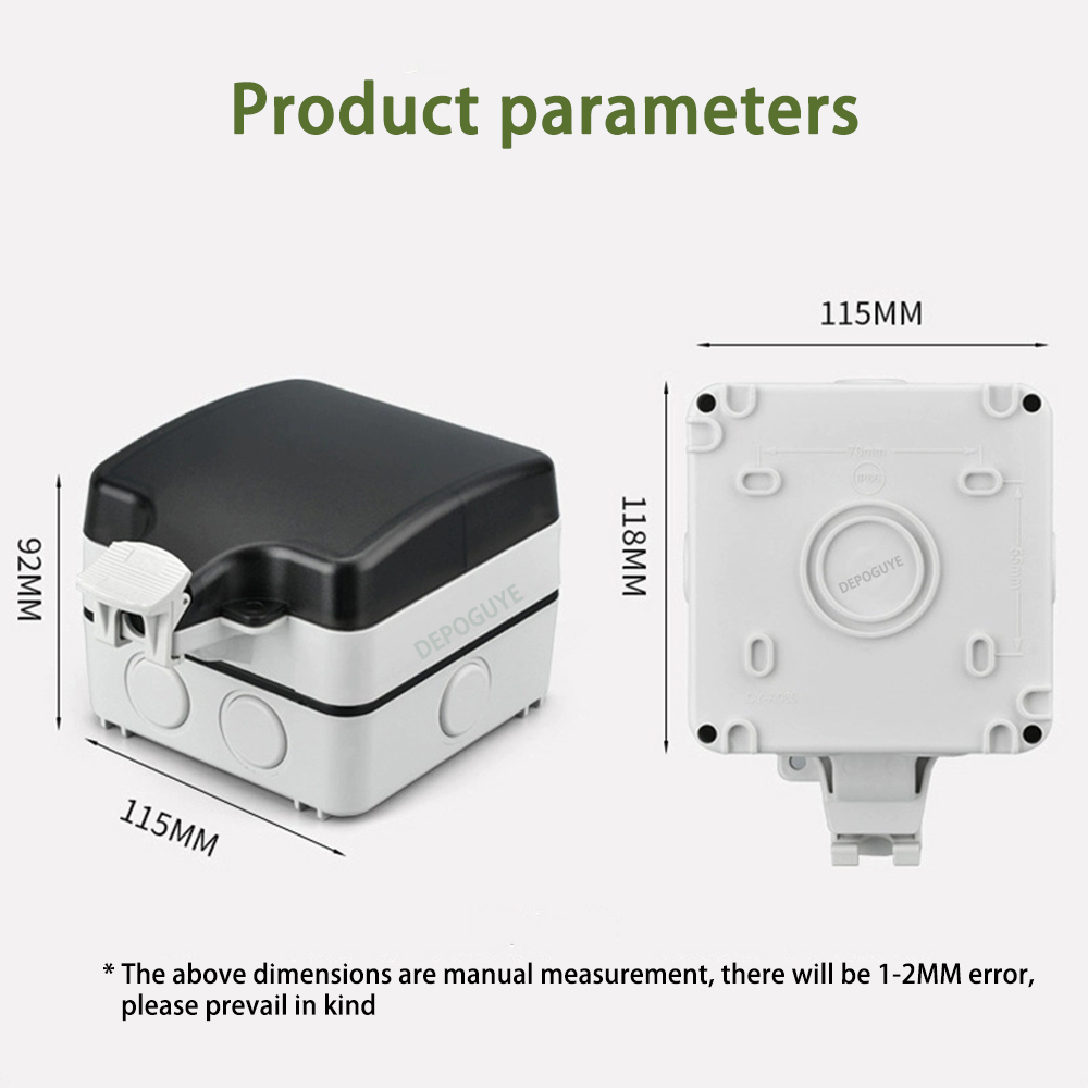 Tomada à prova d'água ip66, to - Outdoor Kitchen Power Outlet avaliação e preço