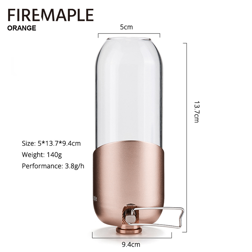 Fire Maple Orange Gás Lantern, - Outdoor Power Heater avaliação e preço