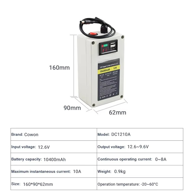 Um 30A 40A Li-Ion Portátil Rec - Outdoor Power Pack avaliação e preço