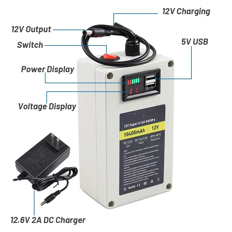 Um 30A 40A Li-Ion Portátil Rec - Outdoor Power Pack avaliação e preço