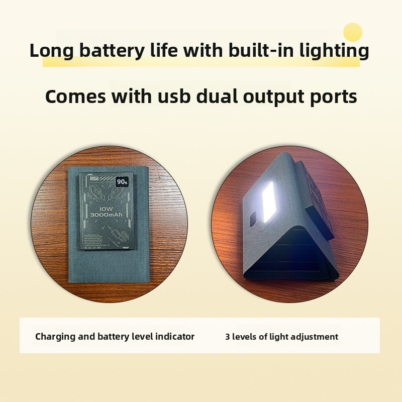 Carregador Solar Dobrável Port - Outdoor Powerbank avaliação e preço