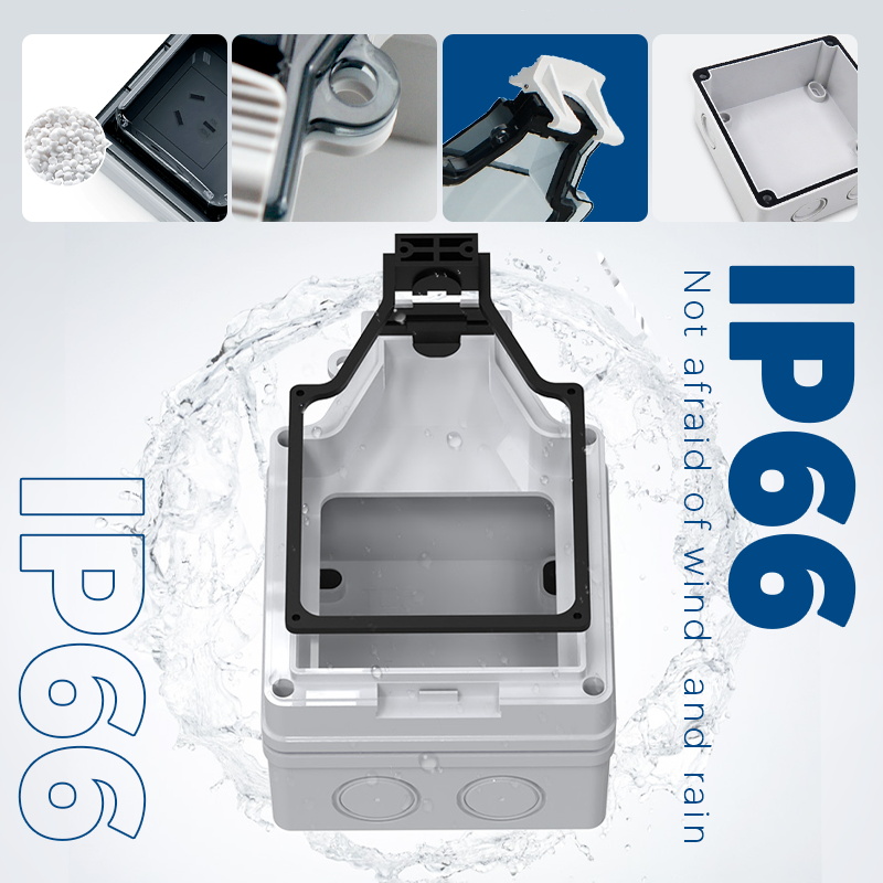 Avoir Tuya Wifi Soquete IP66 A - Outdoor Kitchen Power Outlet avaliação e preço
