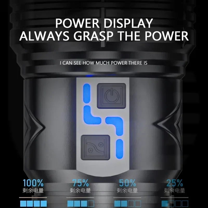 Lanterna LED Super Brilhante 9 - Outdoor Powerbank avaliação e preço