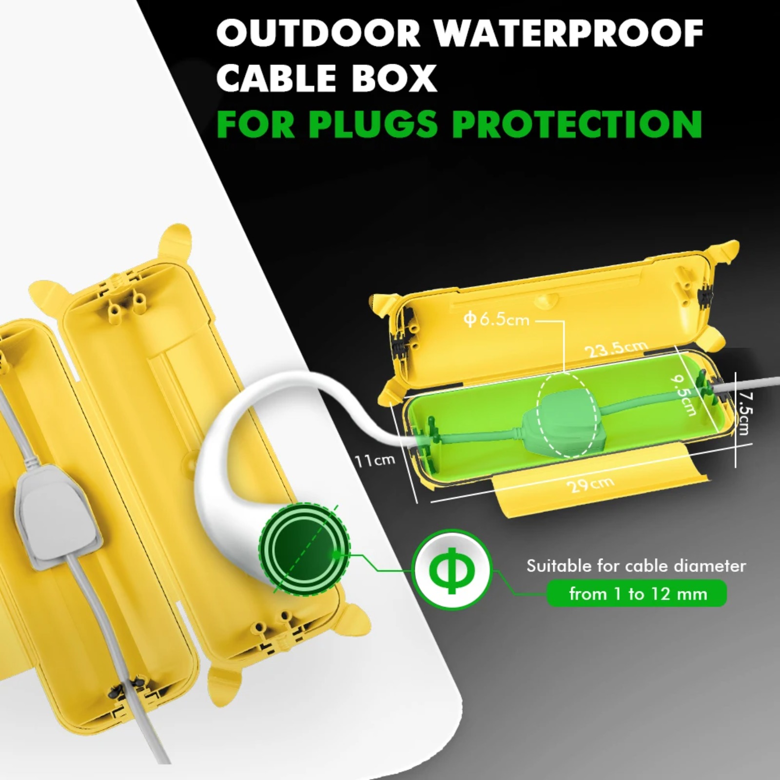 Caixa de Proteção IP44 para Ex - Outdoor Power Box Cover avaliação e preço