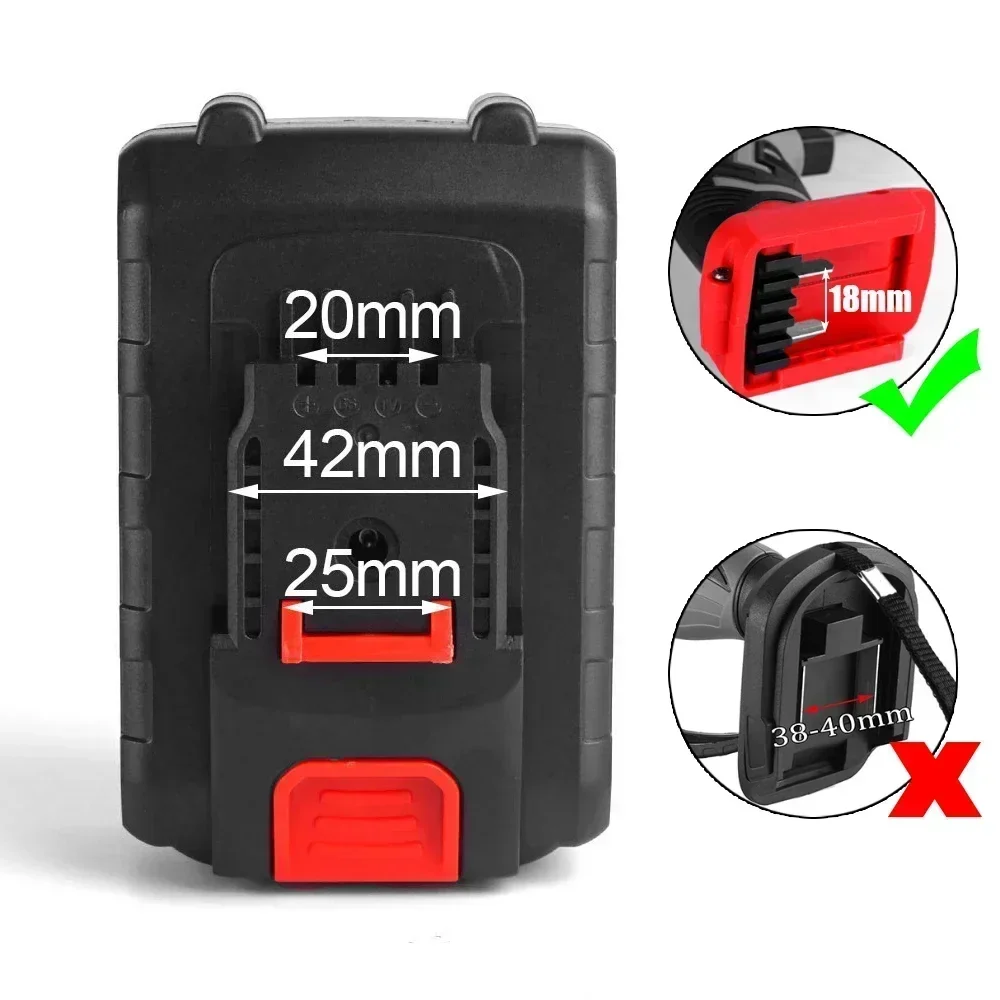 Bateria de íon de lítio recarr - Electric Chainsaw Battery avaliação e preço