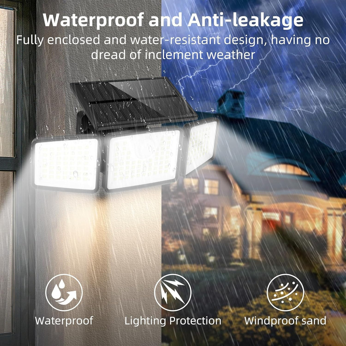 Aplique solar de parede LED |  - Outdoor Power Outlet Weatherproof avaliação e preço