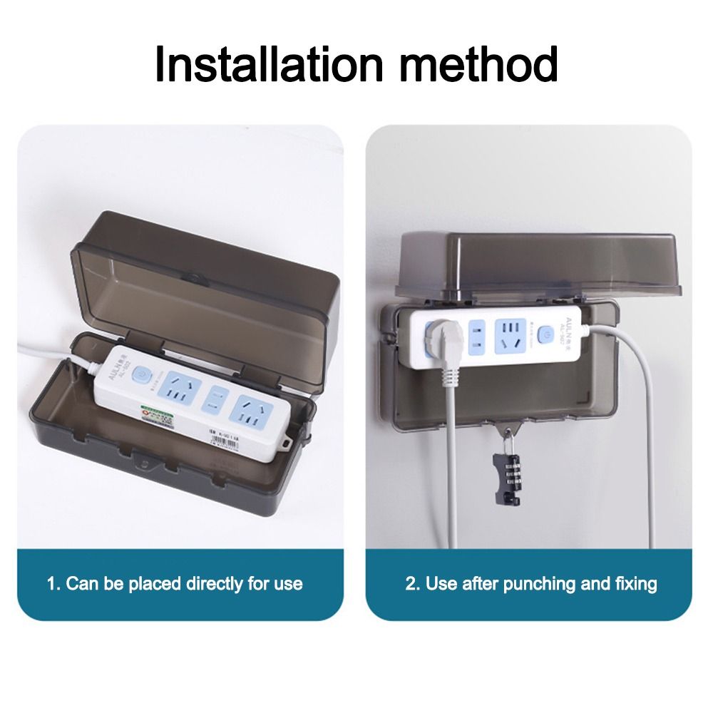 Caixa de Plástico Portátil Ant - Outdoor Power Outlet Weatherproof avaliação e preço