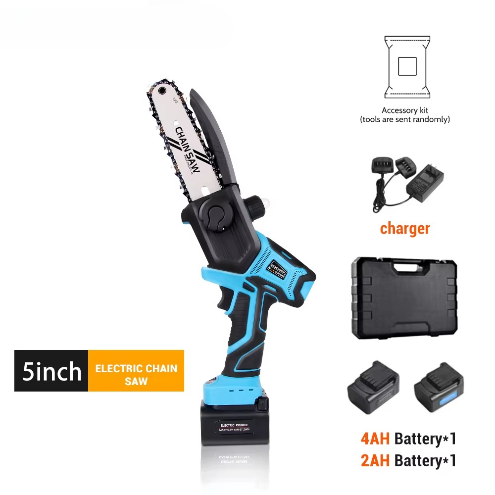 5 Polegada sem escova serra el - Electric Chainsaw Battery avaliação e preço