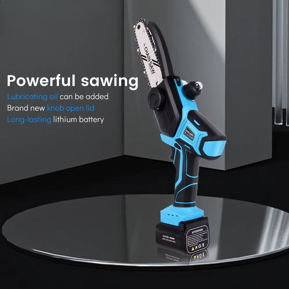5 Polegada sem escova serra el - Electric Chainsaw Battery avaliação e preço
