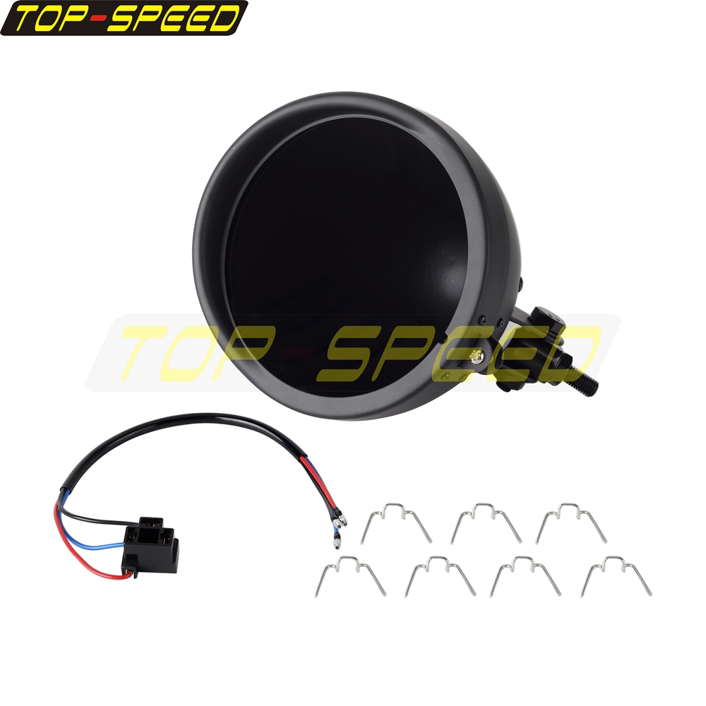 Preto/cromado farol da motocic - Outdoor Power Xtreme avaliação e preço