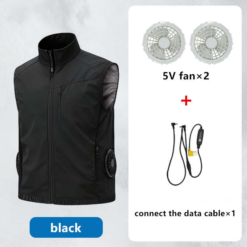 Colete de Verão Masculino com  - Outdoor Powerbank avaliação e preço