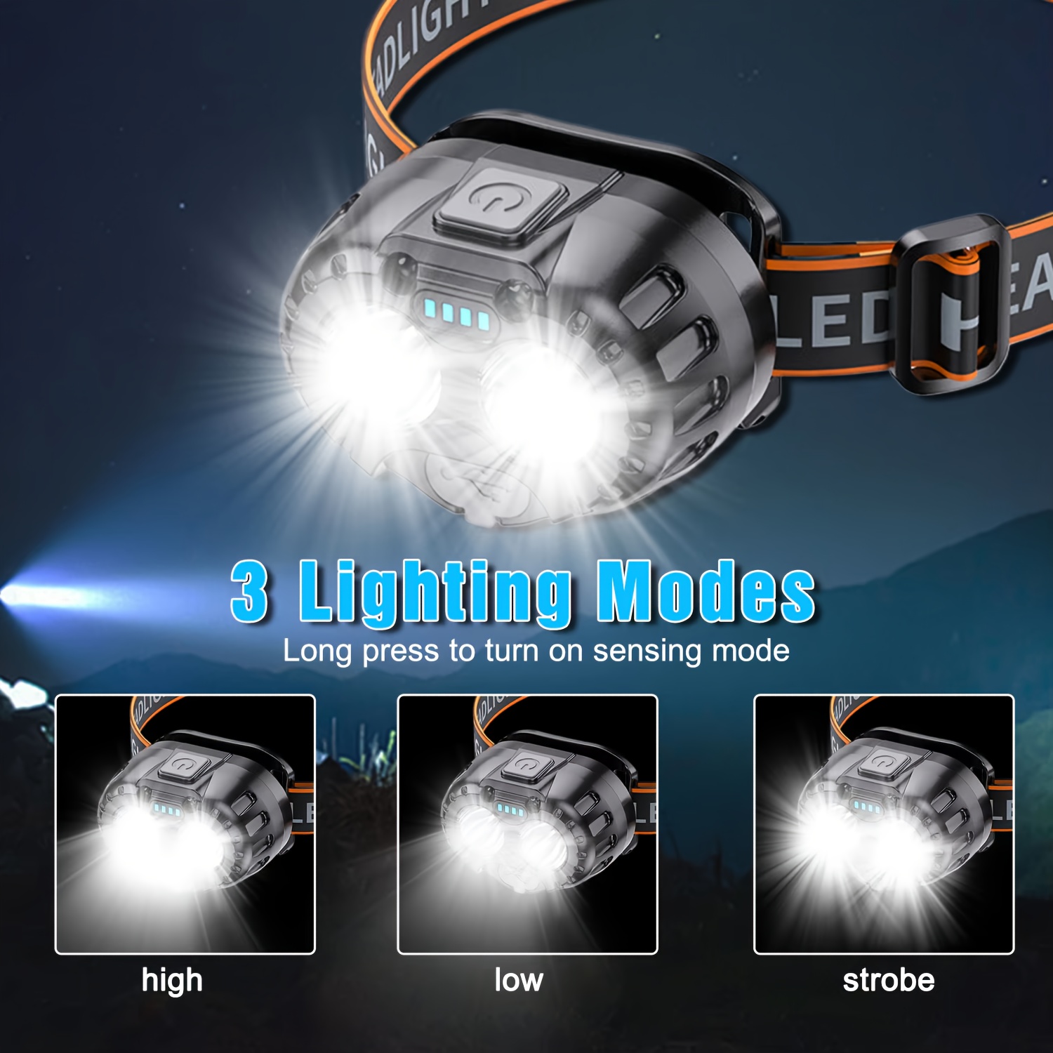 Lanterna de Cabeça LED Potente - Outdoor Power Head avaliação e preço